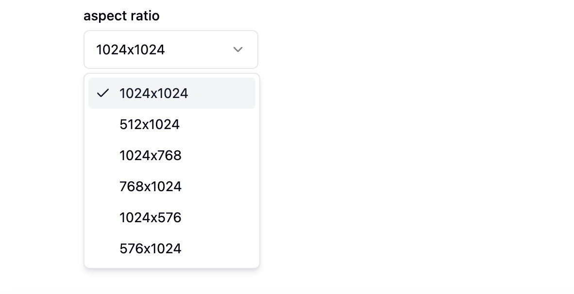 Choose The Image Ratio